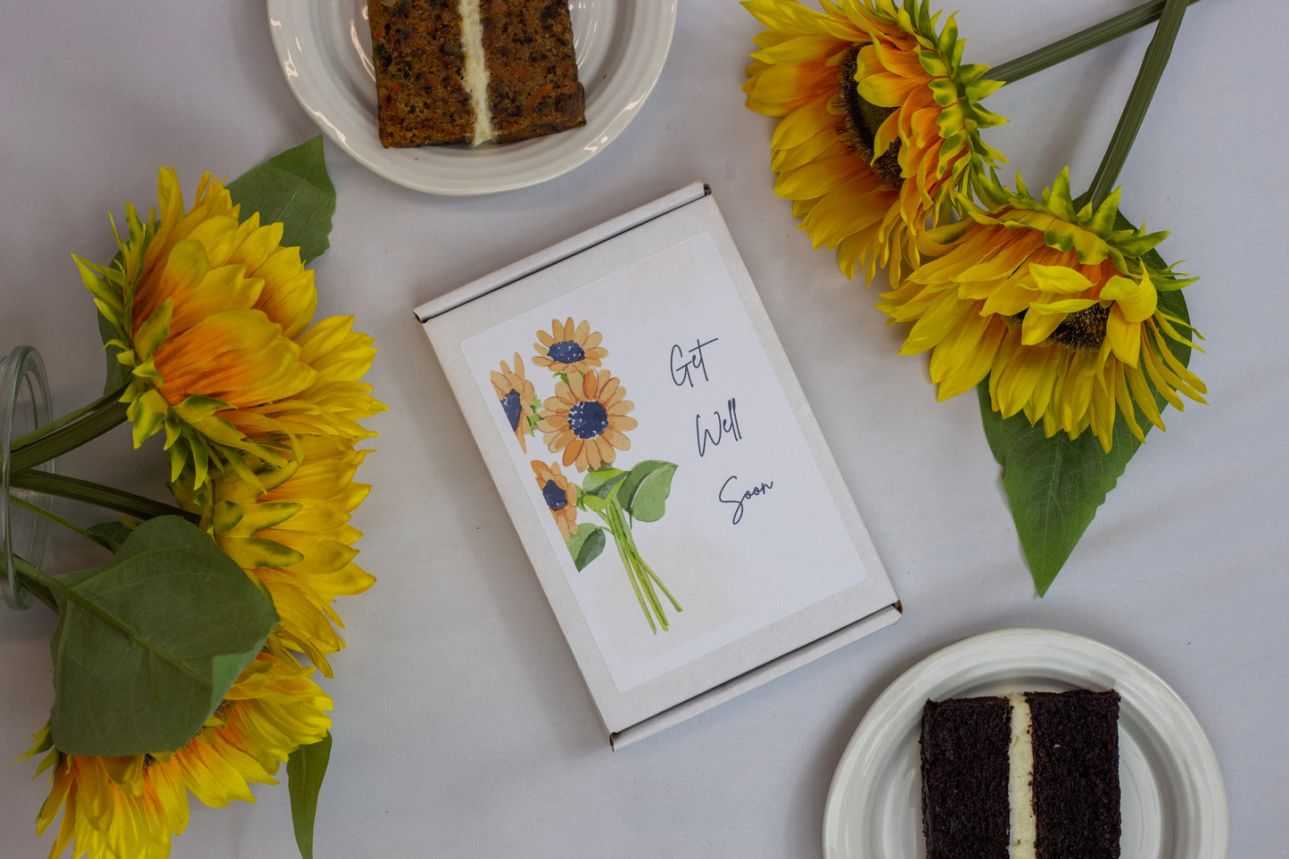 Get Well Soon - Cake Card