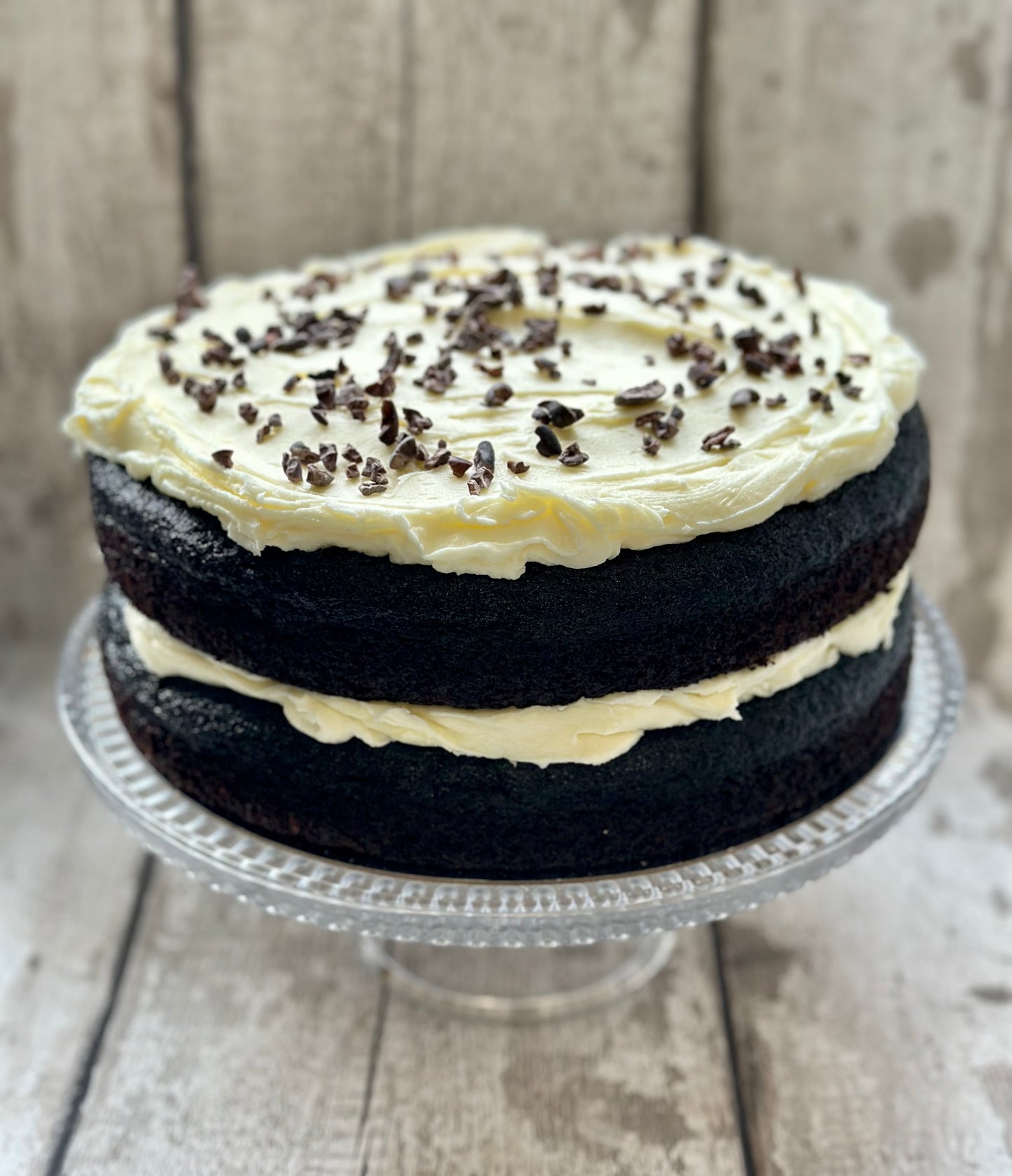 Round Chocolate Guinness Cake