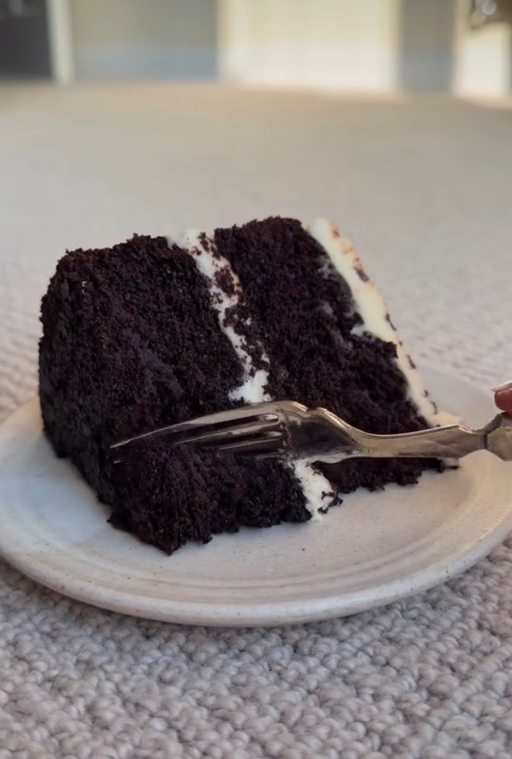 Round Chocolate Guinness Cake