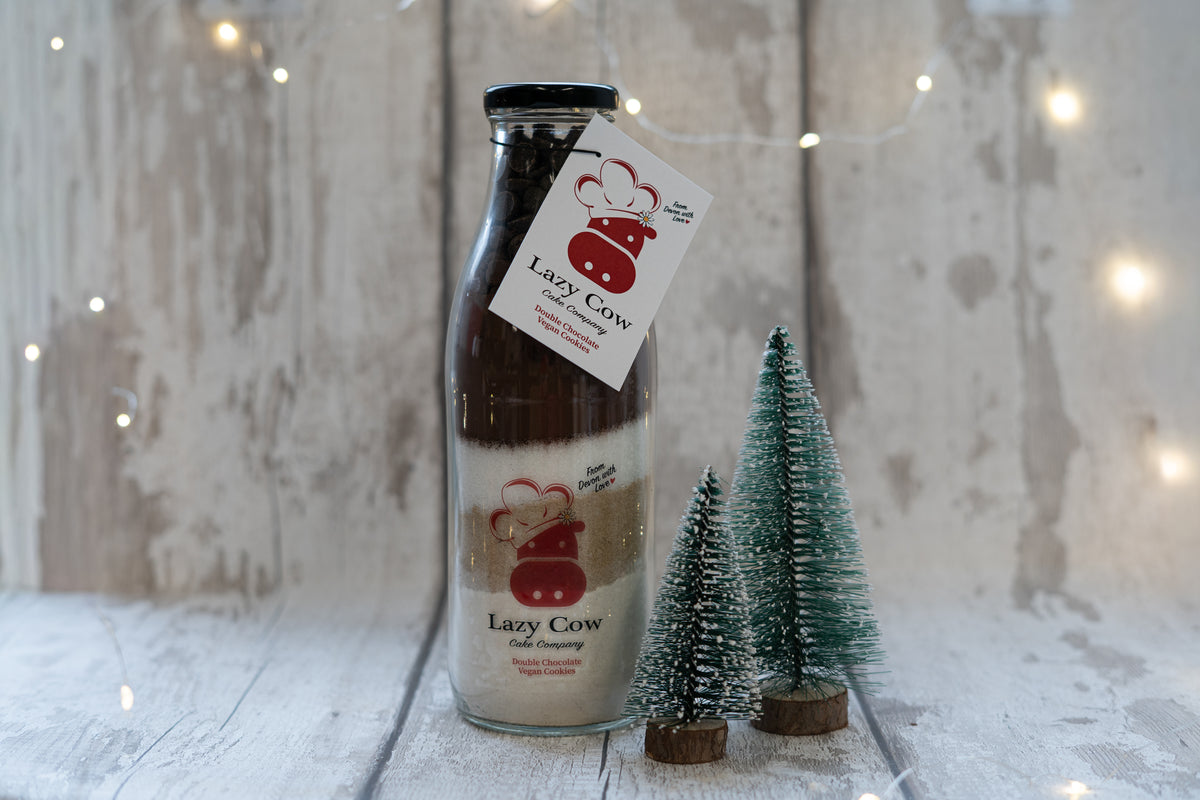Double Chocolate Chip Cookies (V) - Bottle Bakes