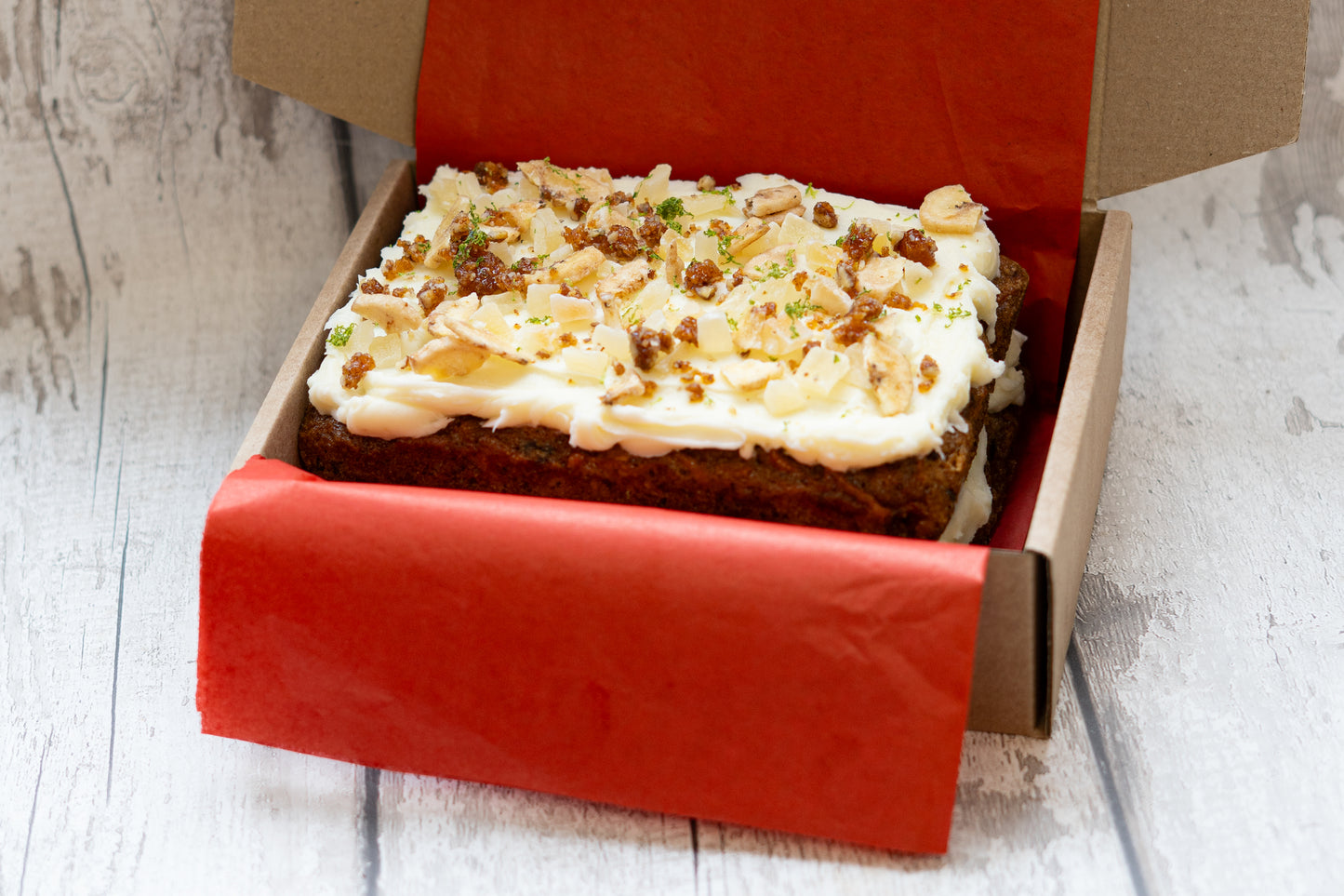Customisable Rectangular Hummingbird Cake