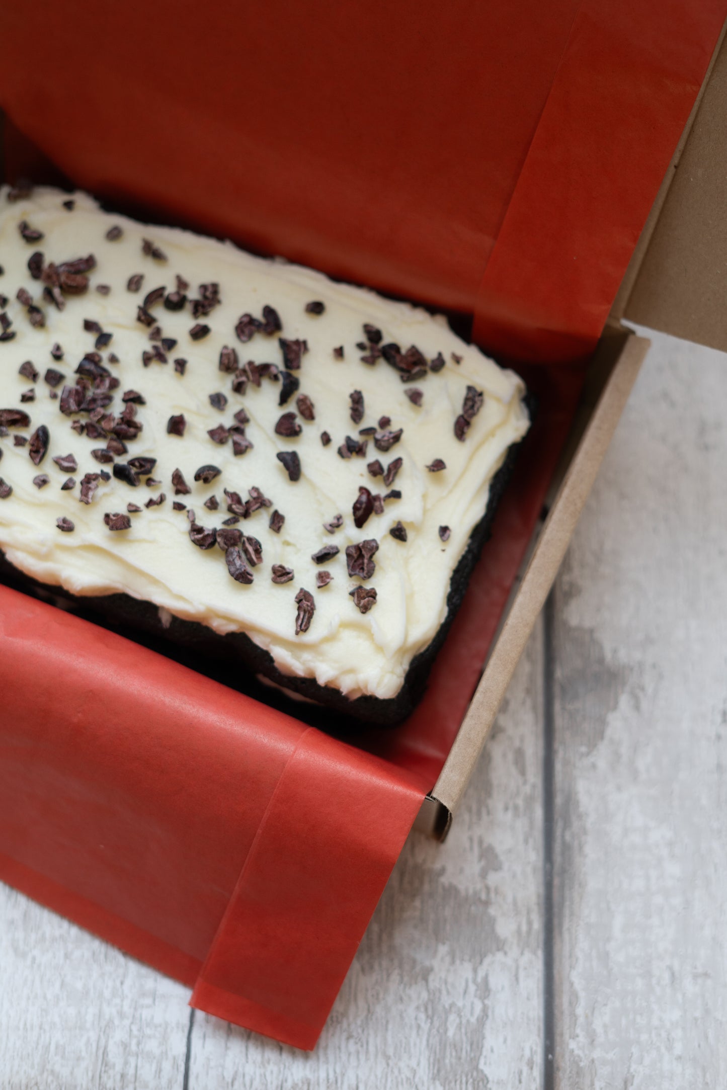 Customisable Rectangular Chocolate Guinness Cake