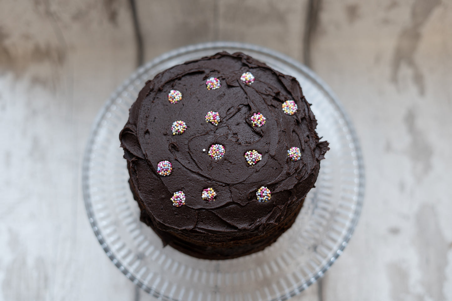 Customisable Rectangular Chocolate Cake