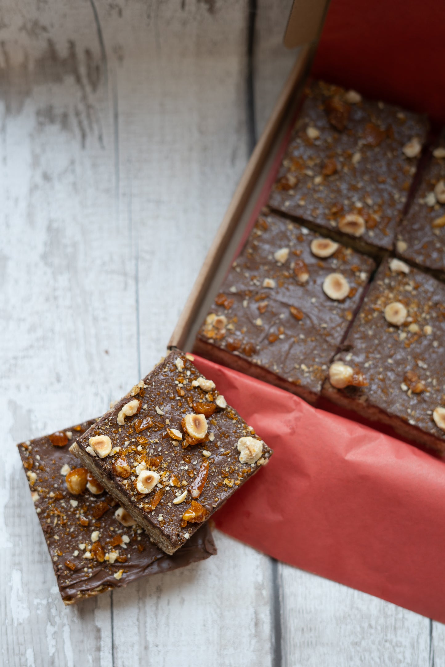 Six Box of Nutella Flapjack