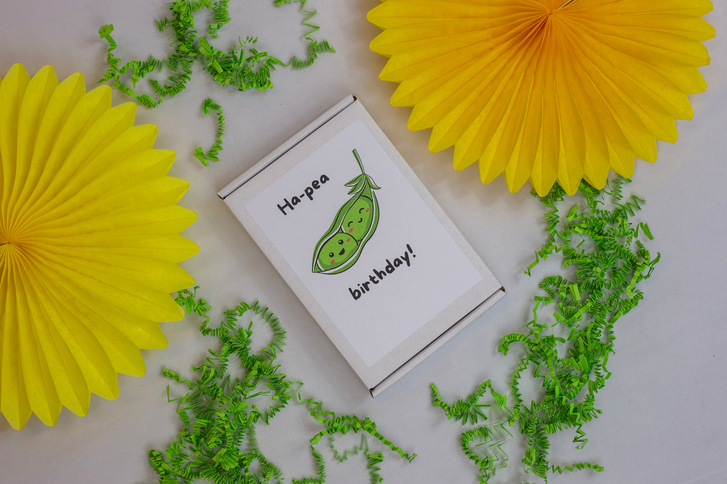 Ha-Pea Birthday - Cake Card