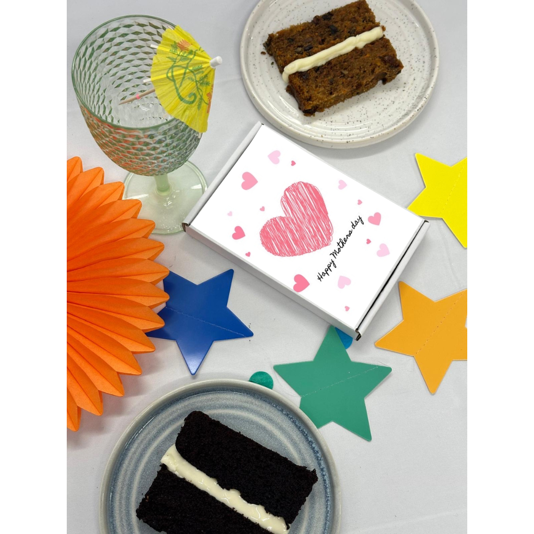 Hearts - Mother's Day Cake Card