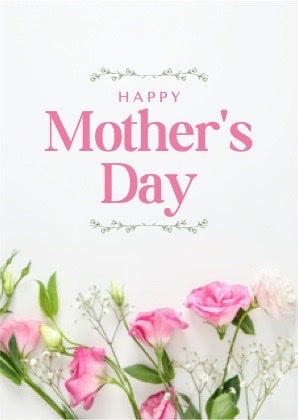 Flowers - Mother's Day Cake Card