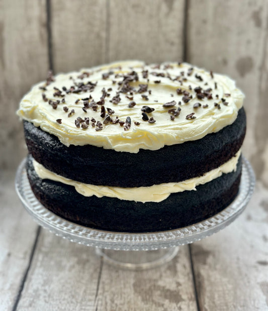 Round Chocolate Guinness Cake