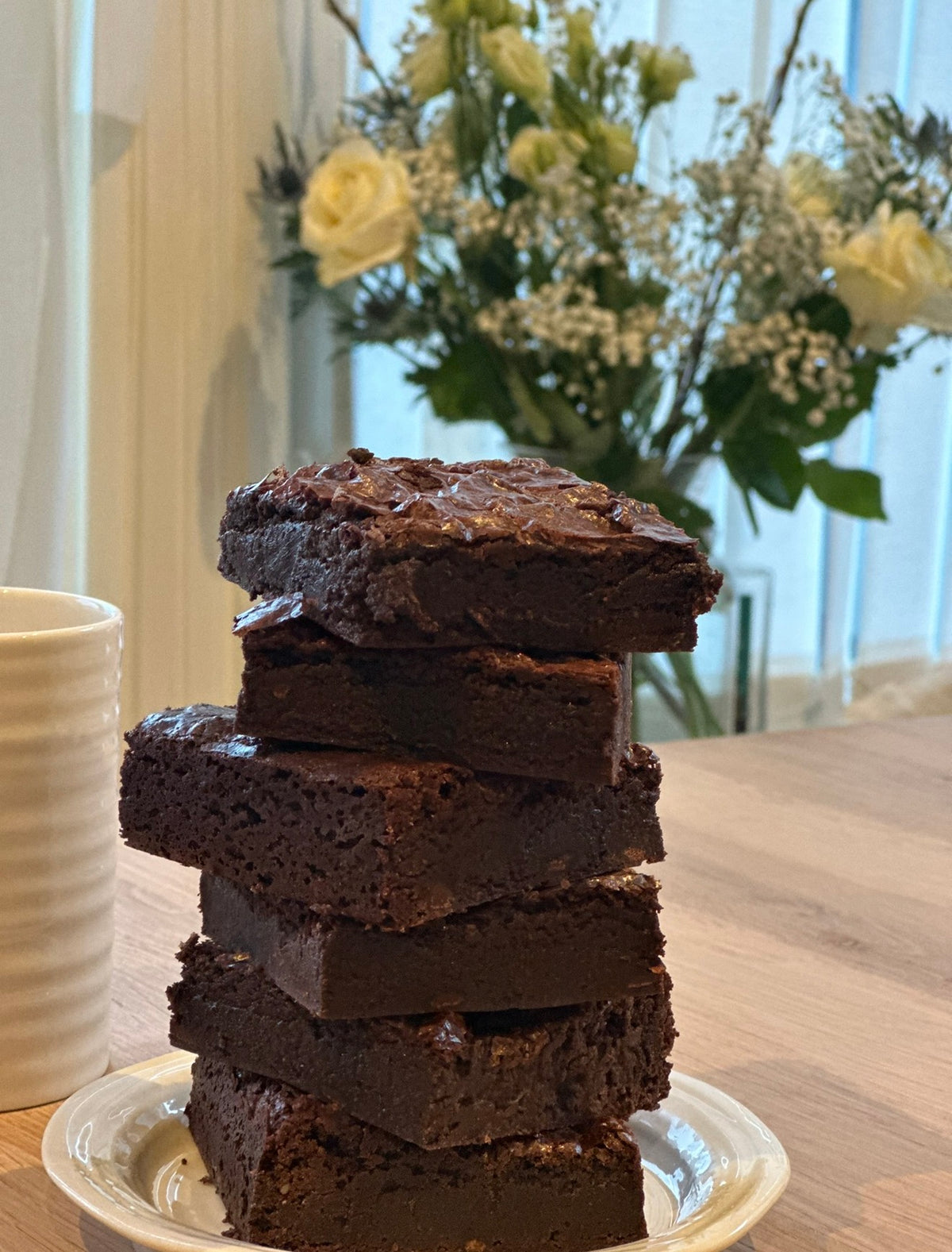 Six Box Slice of Vegan Brownie