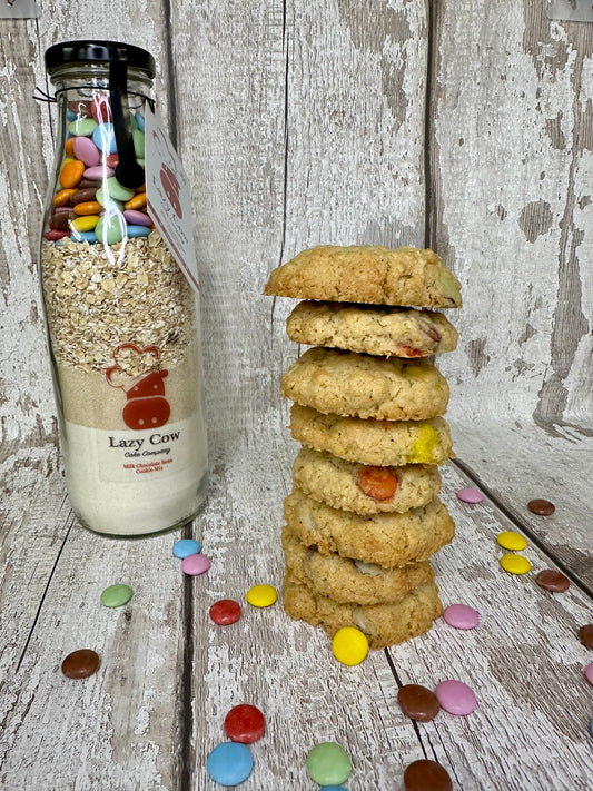 Milk Chocolate Bean Cookies - Bottle Bakes