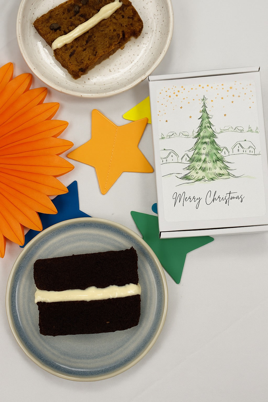 Merry Christmas Tree - Cake Card