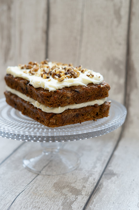 Customisable Rectangular Carrot Cake